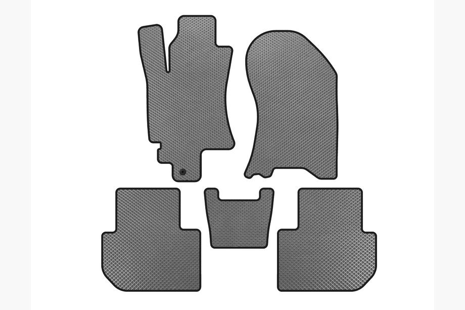 Subaru Tribeca 2005-2014 EVA Floor Mats (Gray) Image