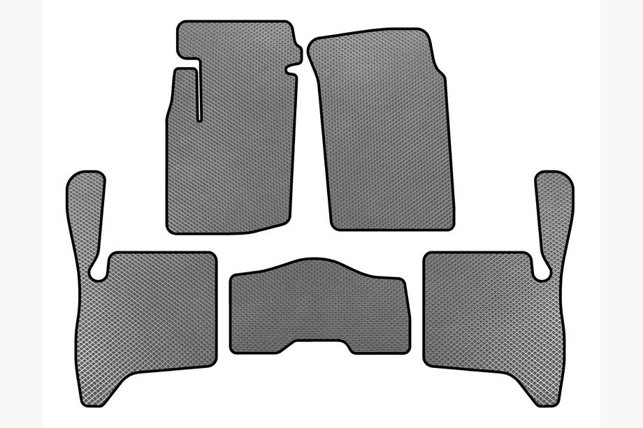 Suzuki Vitara 1998-2006 EVA Floor Mats (3-Door, Gray) Image
