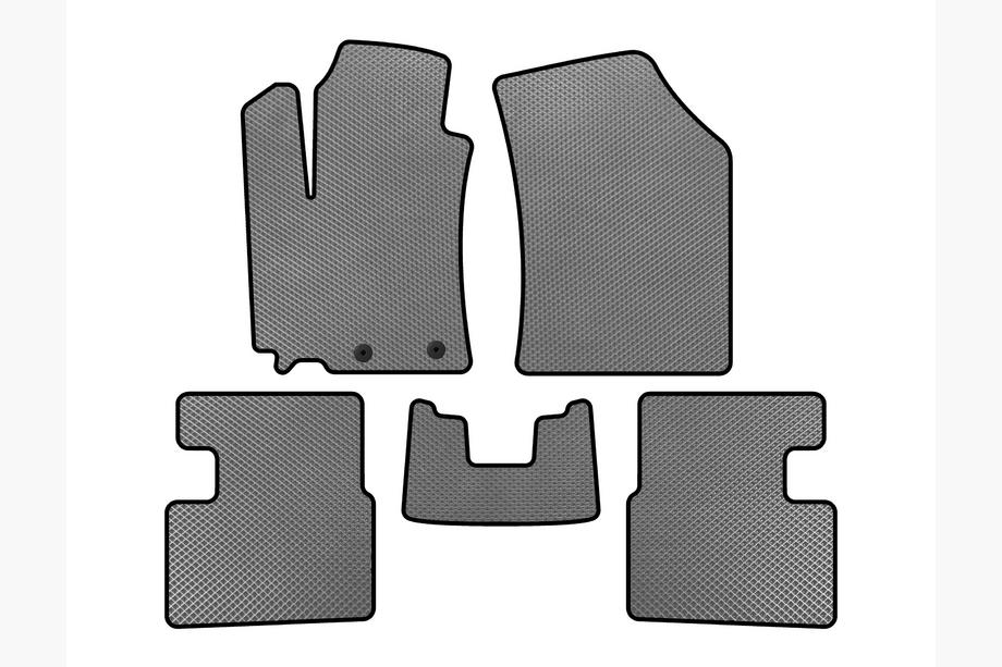 Suzuki Swift 2010-2017 EVA Floor Mats (HB, 5-Door, Gray) Image