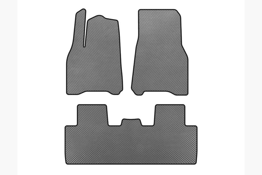 Tesla Model Y 2020- EVA Floor Mats (2020-2024, Gray) Photo 1