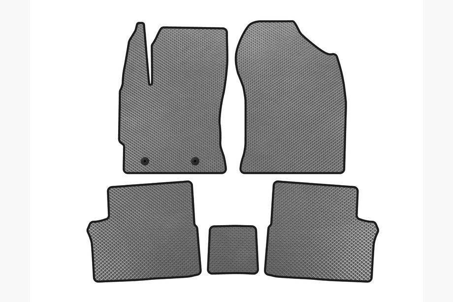 Toyota Auris 2012-2018 EVA Floor Mats (Gray) Image