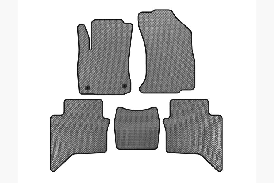 Toyota Hilux 2015- EVA Floor Mats (Gray) Image