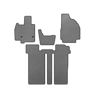 EVA Floor Mats (2 Rows, 6-Seater, Grey)