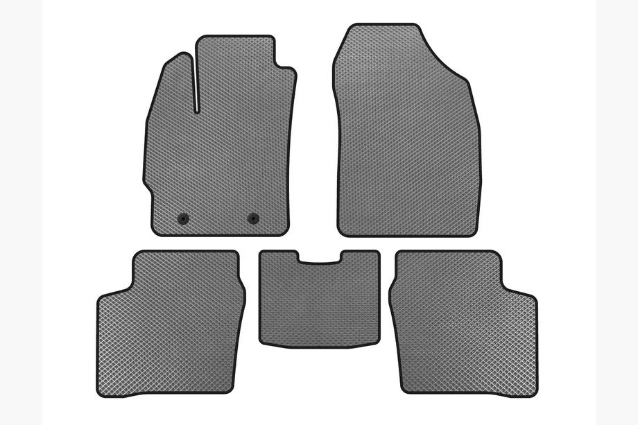Toyota Prius 2003-2009 EVA Floor Mats (LB, Gray) Image