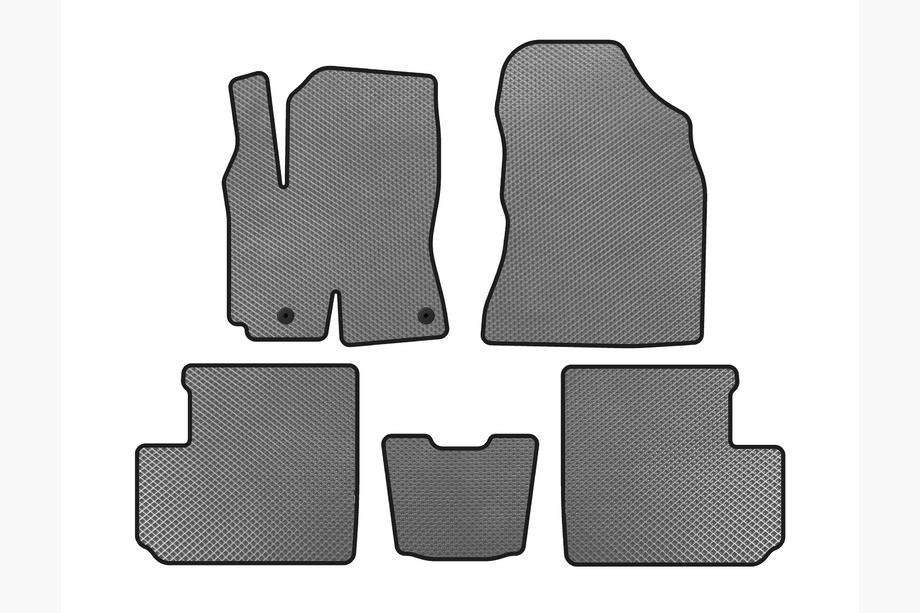Toyota Rav 4 2001-2005 EVA Floor Mats (Gray) Image