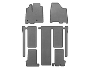 Toyota Sienna 2010-2020 EVA Floor Mats (3 Rows, Gray) photo 1