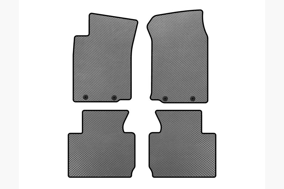 Toyota Tacoma 2004-2015 EVA Floor Mats (Gray) Image