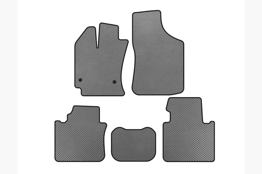 Toyota Venza 2008-2017 EVA Floor Mats (Gray) Image