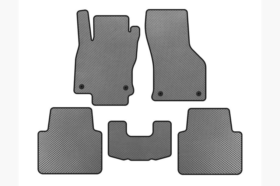 Volkswagen Arteon 2017-2025 EVA Floor Mats (LB, Gray) Image