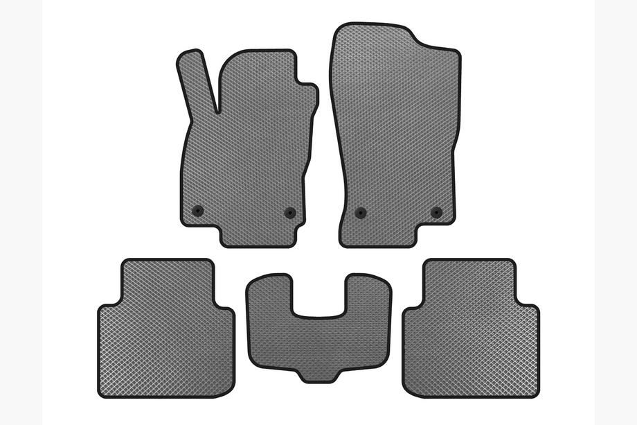 Volkswagen Arteon 2017-2025 EVA Floor Mats (2022+, LB, Gray) Image