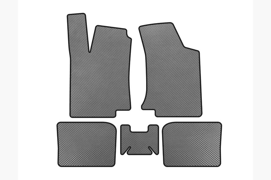 Volkswagen Golf 3 1991-2001 EVA Floor Mats (HB, 3-Door, Gray) Image