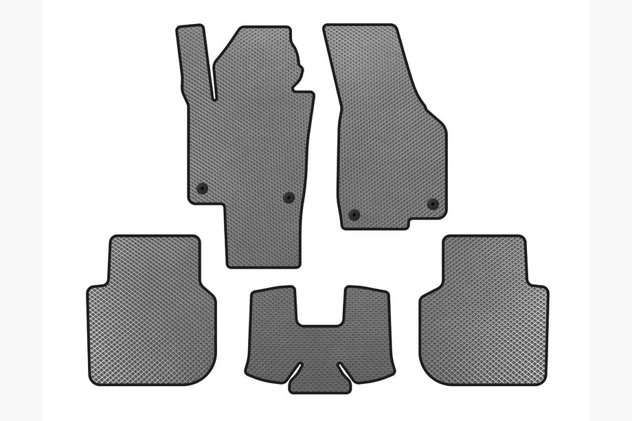 Volkswagen Passat B8 2015-2023 EVA Floor Mats (2015-2019, SD, Gray) Image