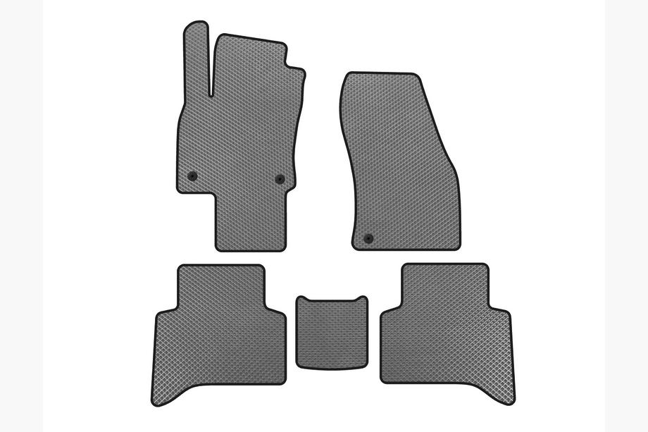 Volkswagen Touran 2015- EVA Floor Mats (5-Seater, Gray) Image