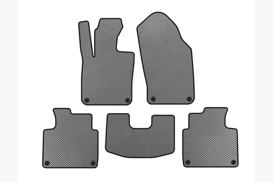 Volvo S90/V90 2016- EVA Floor Mats (SD, Short Wheelbase, Gray) Image