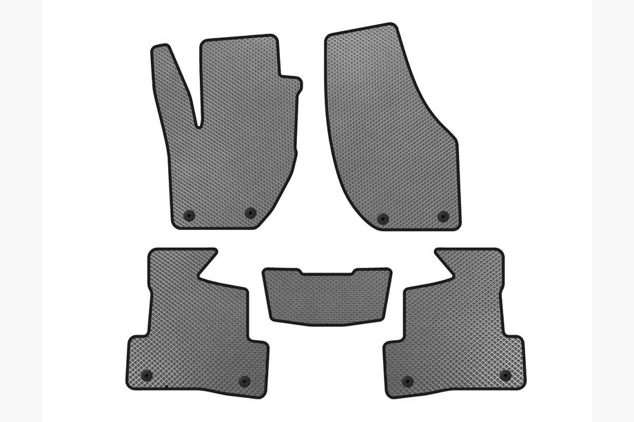 Volvo V40 2012- EVA Floor Mats (2012-2016, HB, Gray) Image