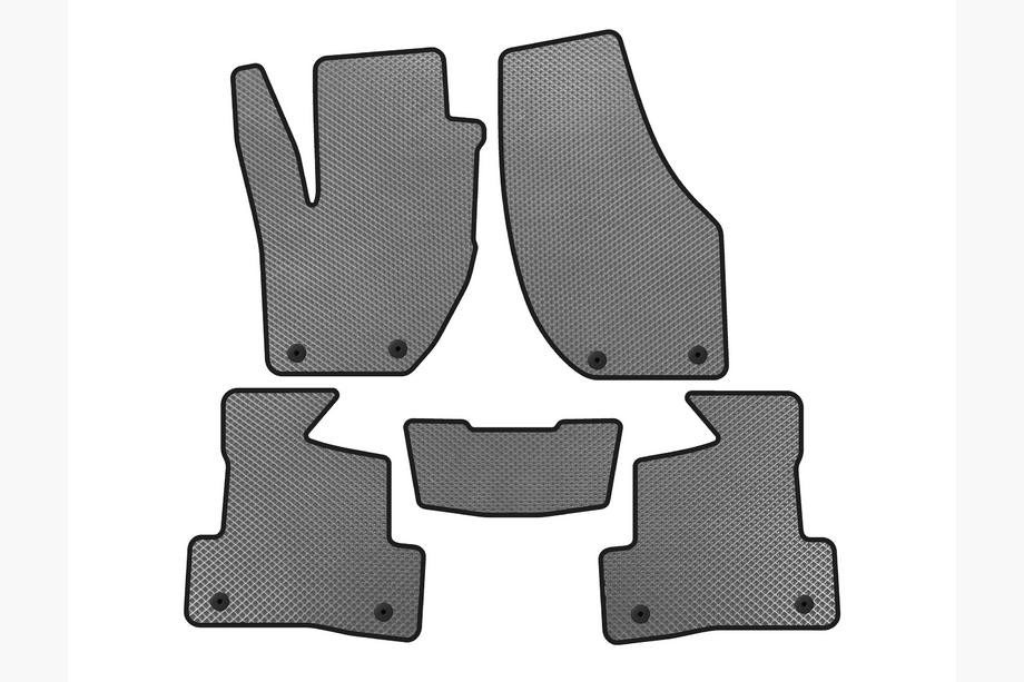 Volvo V40 2012- EVA Floor Mats (2016+, HB, Gray) Image