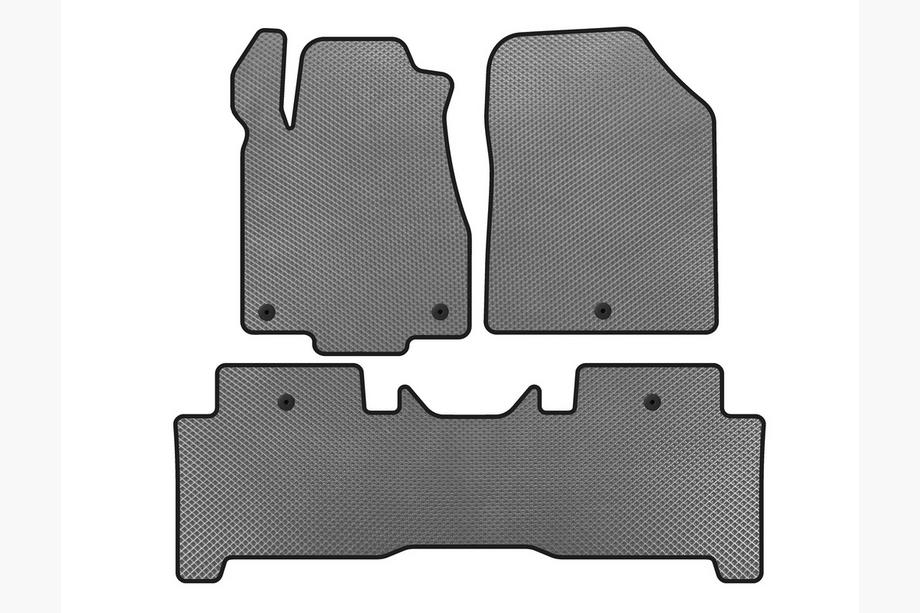 Acura MDX 2007-2013 EVA Floor Mats (2 Rows, Gray) Image