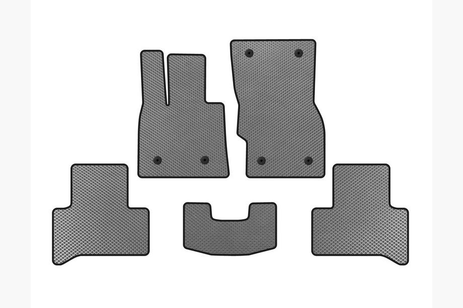Alfa Romeo Stelvio 2016- EVA Floor Mats (Gray) Image