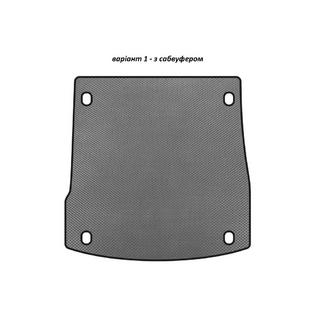EVA Trunk Mat V-1 with Subwoofer Gray Alfa Romeo Stelvio 2016-