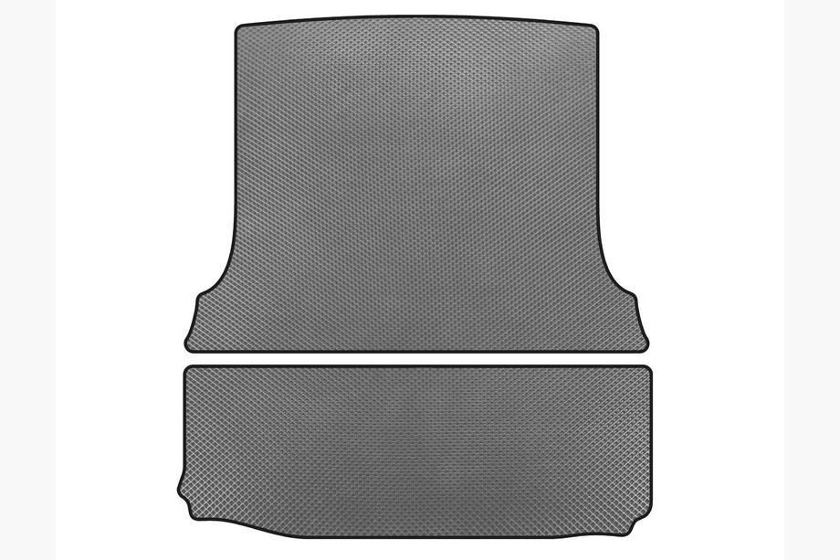 Fiat Fiorino/Qubo 2008-2024 EVA Trunk Mat (Cargo, Gray) Image