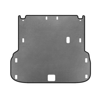 EVA Trunk Mat (up to 2nd Row, Gray) Infiniti QX60 2016-2021