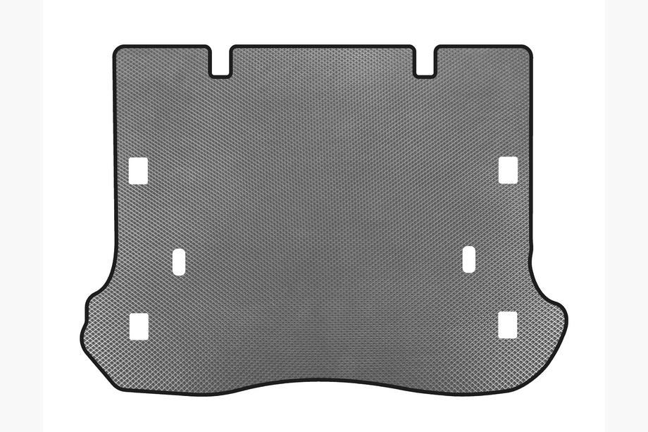 Jeep Grand Cherokee WK 2004-2010 EVA Trunk Mat V-2 (Gray) Image