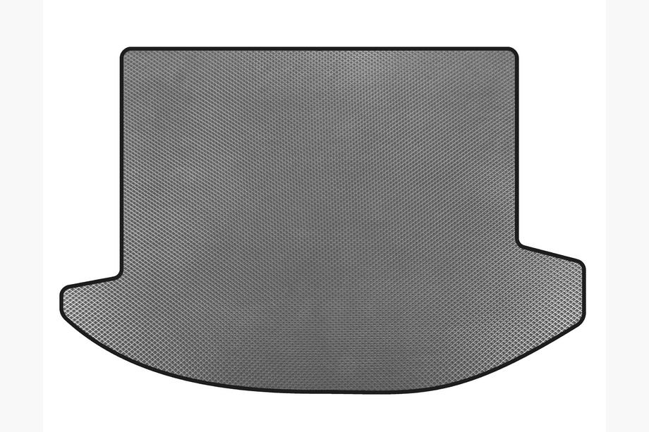 Kia Carens 1999-2012 EVA Trunk Mat (2006-2012, 2 Rows, 7-Seater, Gray) Image