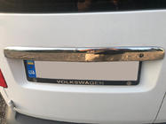 Volkswagen Caddy 2010-2015 Chrome trim above license plate (2-door, stainless steel) Without Inscription, Carmos - Turkish Steel photo 3