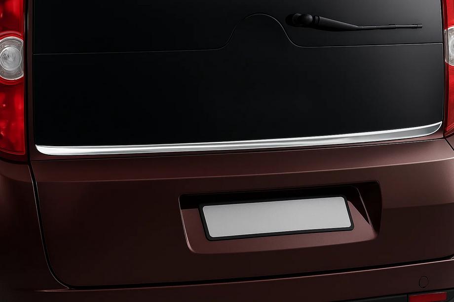 Opel Combo 2012-2018 Stainless Steel Rear Window Trim Image