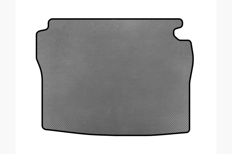Mercedes S-class W126 1979-1991 EVA Trunk Mat (SD, Short Base, Gray) Image