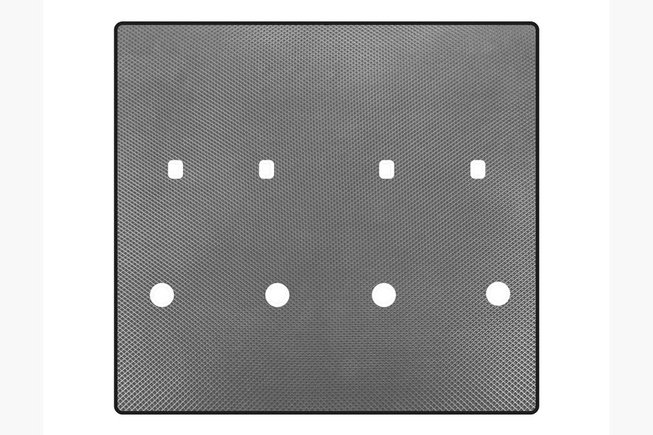 Peugeot Partner/Rifter 2019- EVA Trunk Mat (Long Wheelbase, Gray) Image