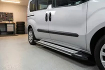 Opel Combo 2012-2018 Side Steps Rainbow (2 pcs, aluminum) photo 1