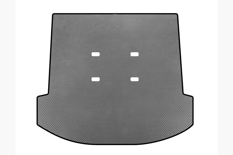 Toyota Fortuner 2006-2015 EVA Trunk Mat (Gray) Image