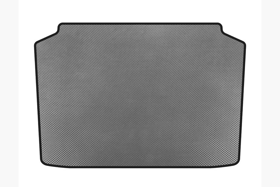 Volkswagen Polo 2001-2009 EVA Trunk Mat (HB, 3/5-door, Gray) Image
