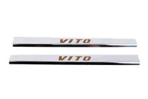 Mercedes Vito W638 1996-2003 Door Sill Covers Vip-Style (2 pcs, Stainless Steel) photo 2