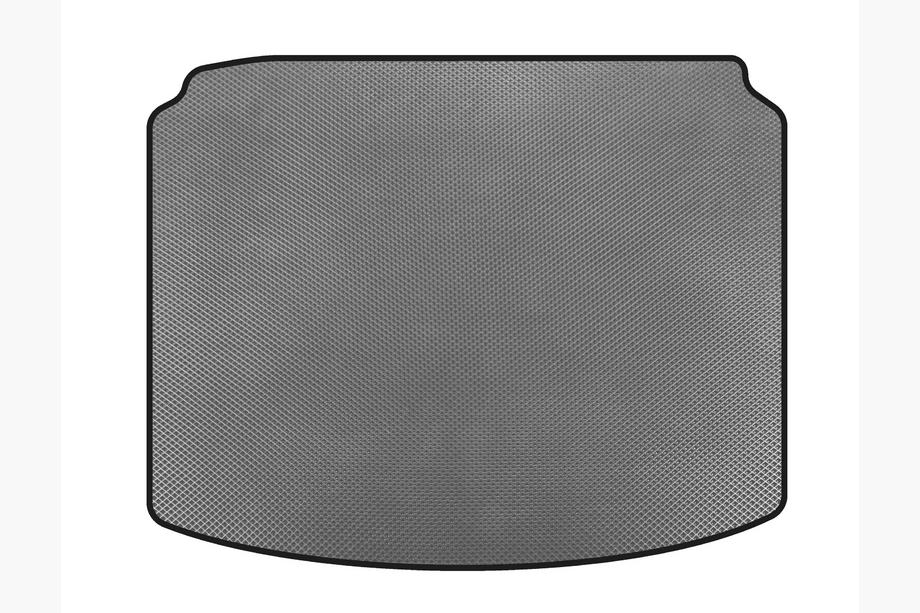 Citroen C-4 2004-2010 Trunk Mat (HB, 5-Door, Facelift, Gray) Image
