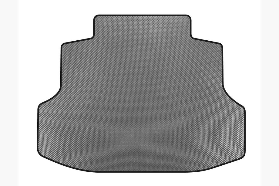 Honda Civic Sedan VII 2001-2006 Trunk Mat (SD, Gray) Image