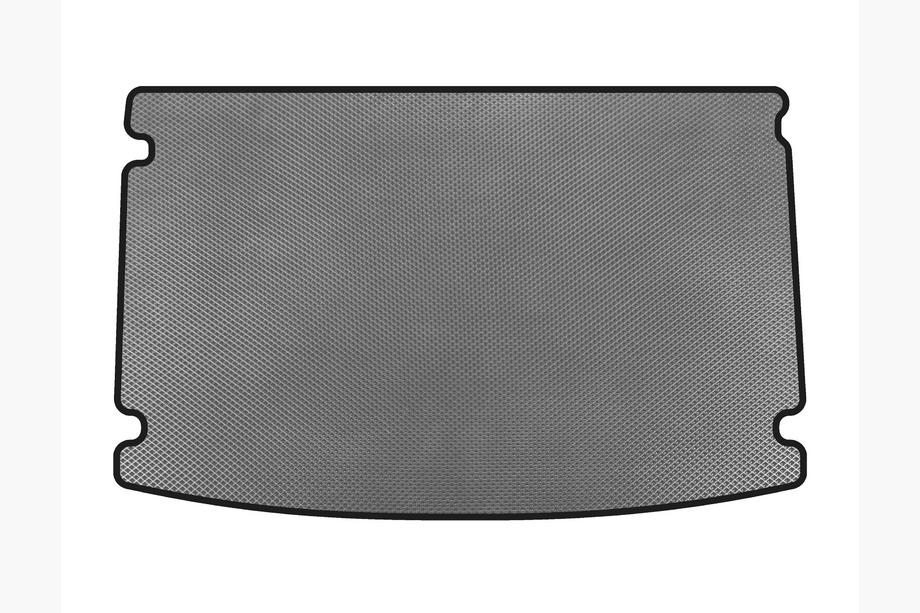 Hyundai Getz 2002- Trunk Mat (HB, 5-Door, Gray) Photo 1
