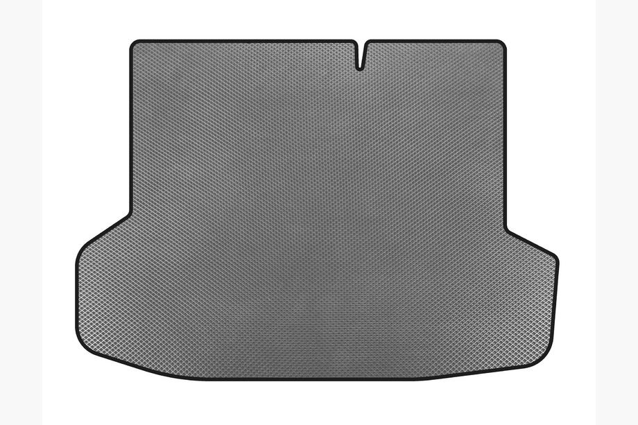 Kia Rio 2005-2011 Trunk Mat (SD, Gray) Image