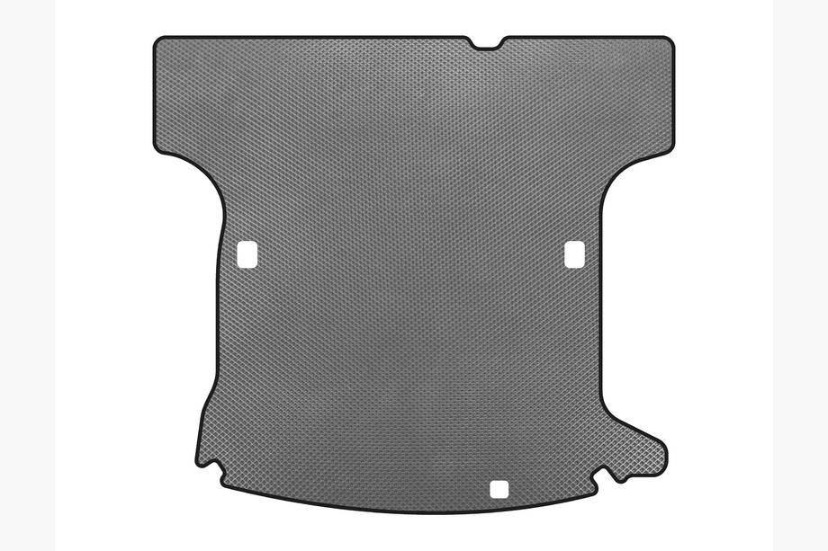 Renault Logan I 2005-2008 Trunk Mat (2005-2009, SW, 5-Seater, Grey) Image