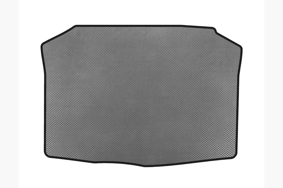 Skoda Fabia 2000-2007 Trunk Mat (HB, Gray) Image