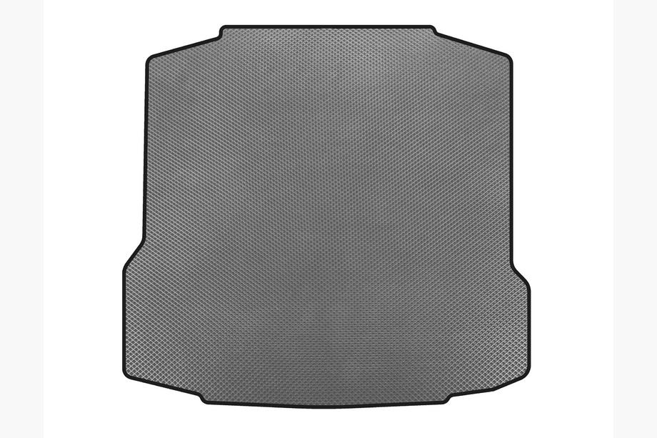 Skoda Rapid 2012-2019 Trunk Mat (Liftback, Gray) Image