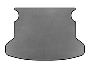 Toyota Corolla 2002-2007 Trunk Mat (SD, Gray) photo 1