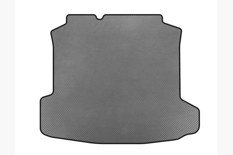 Volkswagen Polo 2010-2017 Trunk Mat (SD, Gray) Image