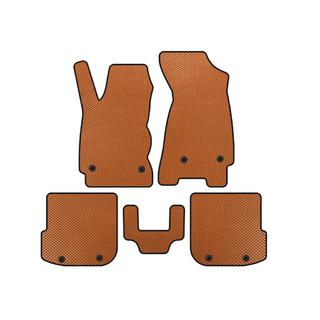 EVA car floor mats (Sedan, Orange) Audi A4 B5 1994–2001