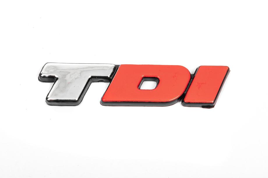Volkswagen T4 Transporter 1990-2003 Rear emblem Tdi OEM Style, I - Red Photo 10