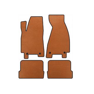 EVA Floor Mats (1991-1996, Coupe, Orange) Audi 80/90 1987-1996