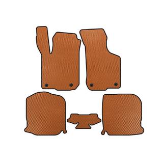 EVA Floor Mats (HB, 3-Door, Orange) Audi A3 1996-2003