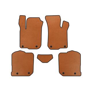 EVA Floor Mats (HB, Orange) Audi A3 1996-2003