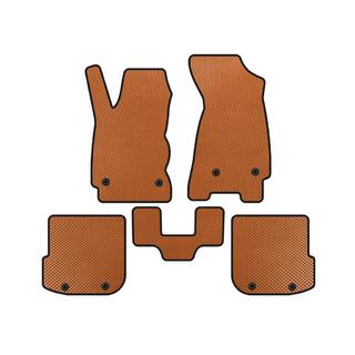 EVA Floor Mats (Avant, Orange) Audi A4 B5 1994–2001